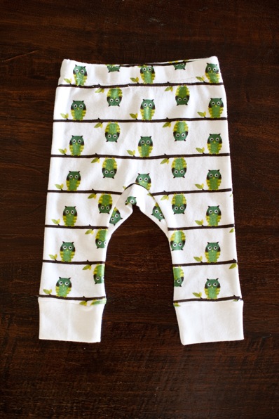 Sapling owl design pants