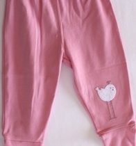 Tiny Tribe pink pants with feet