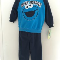 Cookie Monster Two Piece Boy’s Set by Sesame Street