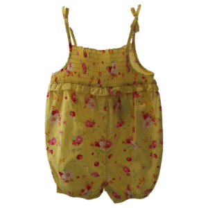 First Impressions Yellow Sun Dress/Snapsuit