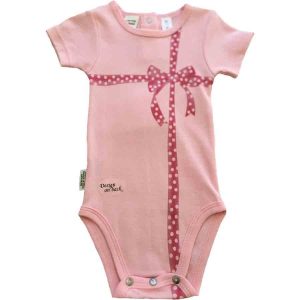 Sooki Baby Pink Snapsuit with Bow